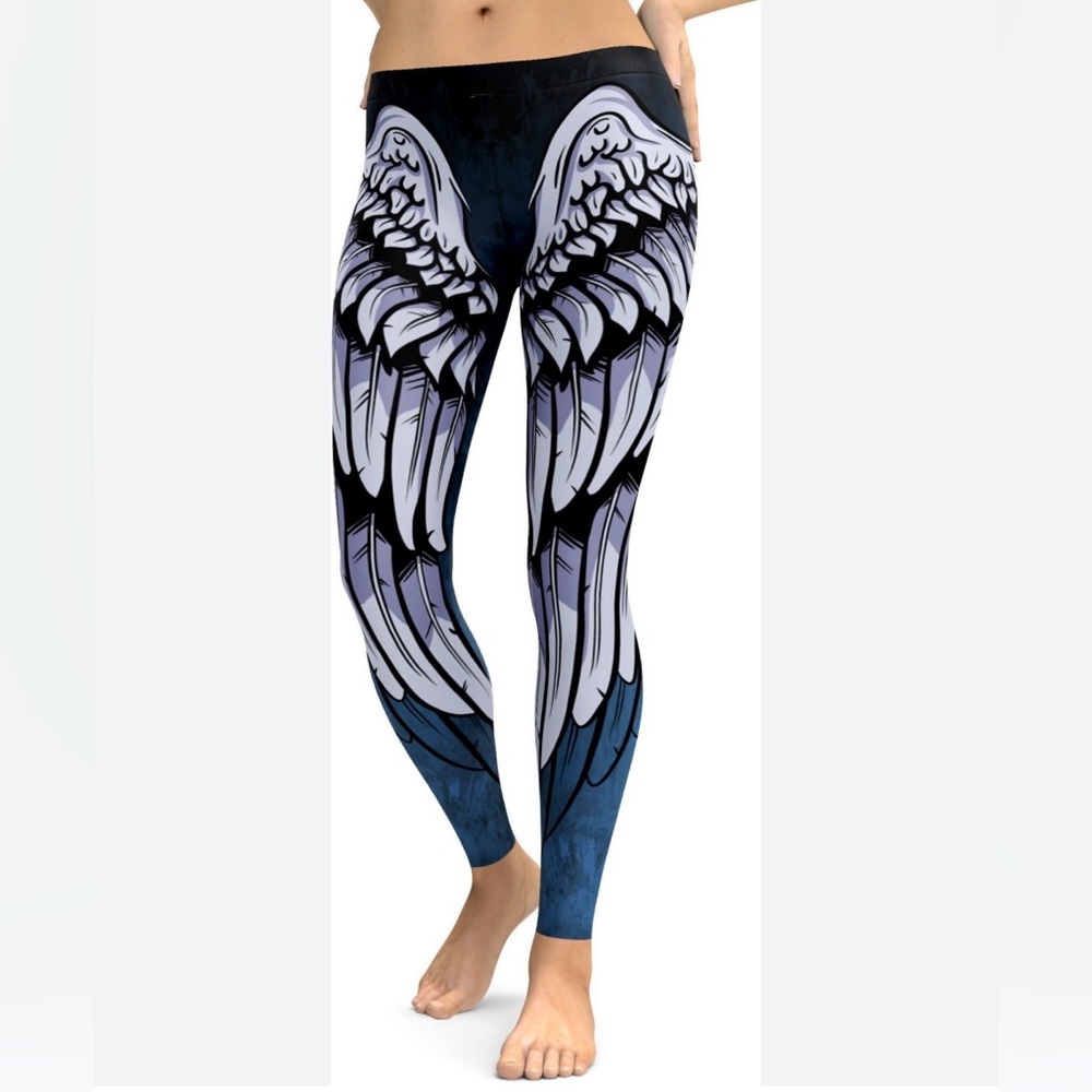 GearBunch Harajuku Wings Leggings Size XS